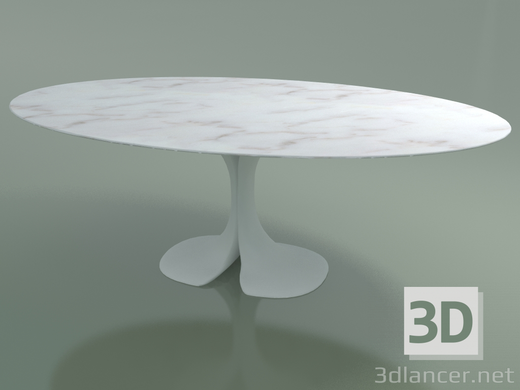 modello 3D Tavolo ovale DIDYMOS (002) - anteprima