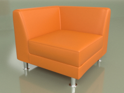 Corner section Evolution (Orange leather)