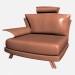3d model Super roy Chair with headrest - preview
