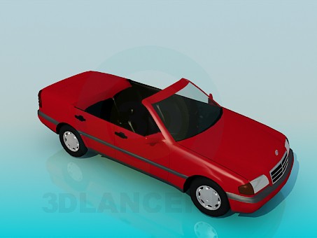 3D Modell Mercedes - Vorschau