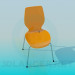 3D modeli Plastik sandalye - önizleme