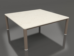 कॉफ़ी टेबल 94×94 (कांस्य, डेक्कन डैने)