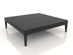 Mesa de centro baja FARGO 1000x1000x250 mm (roble negro)