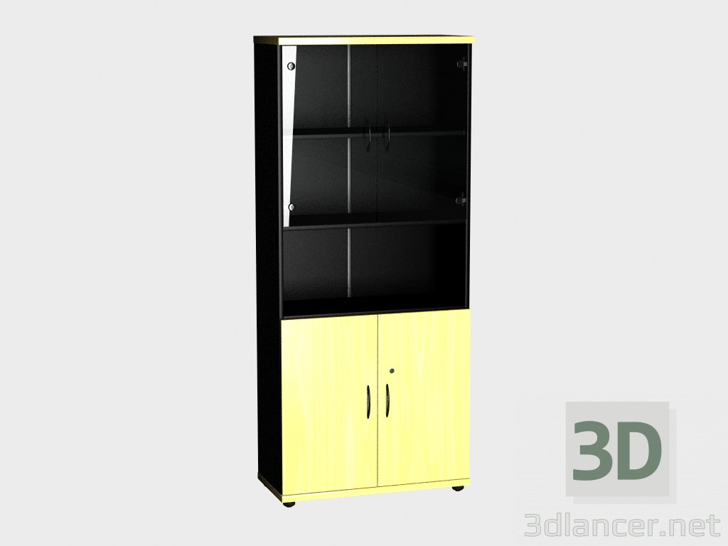 3D Modell Garderobe Mono Suite (R5S12) - Vorschau