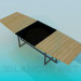 modèle 3D Table pliante - preview
