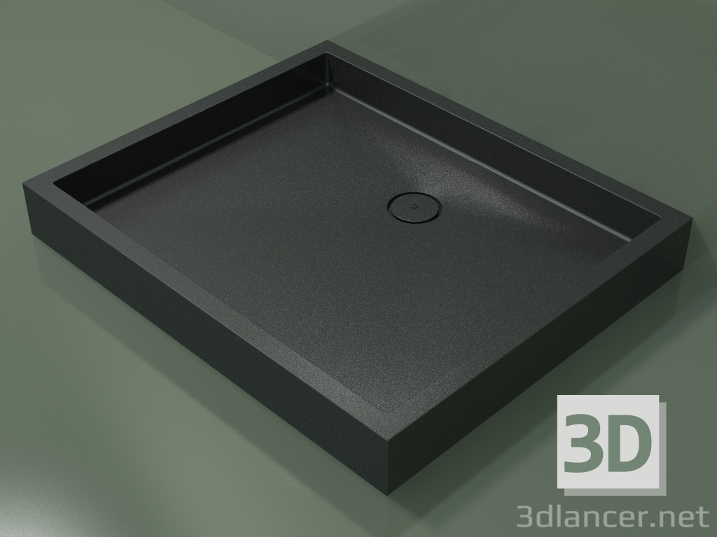 3D modeli Duş teknesi Alto (30UA0141, Deep Nocturne C38, 120x100 cm) - önizleme