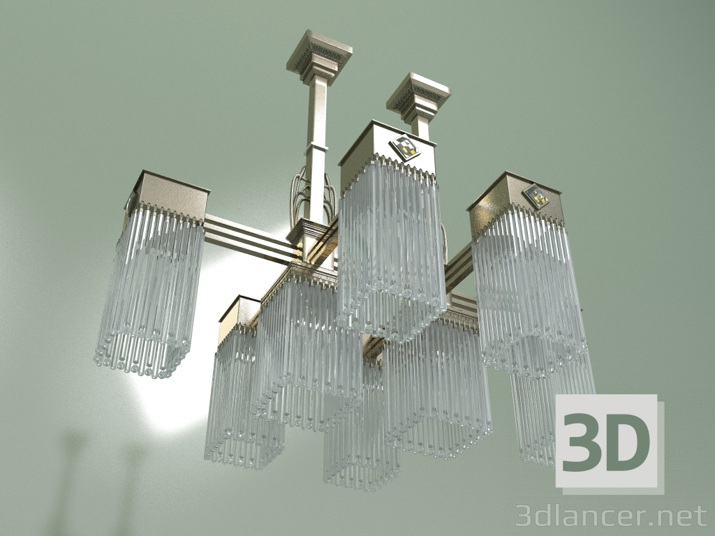 3d model Chandelier CARINO CAR-ZW-8 (P) - preview