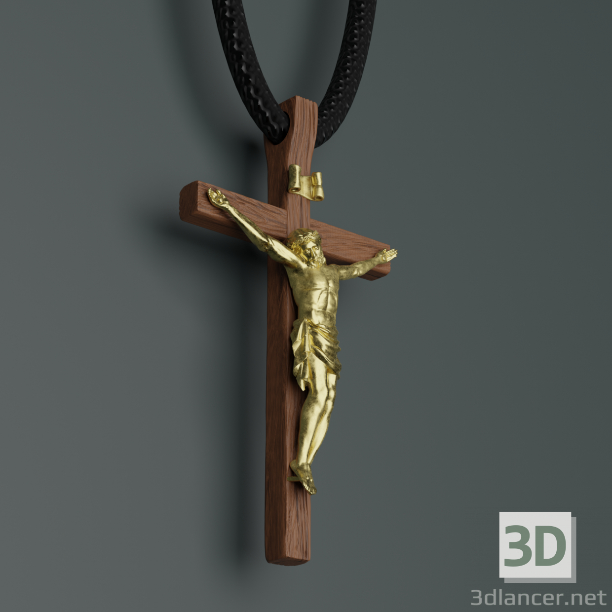 3d Jesus Christ model buy - render