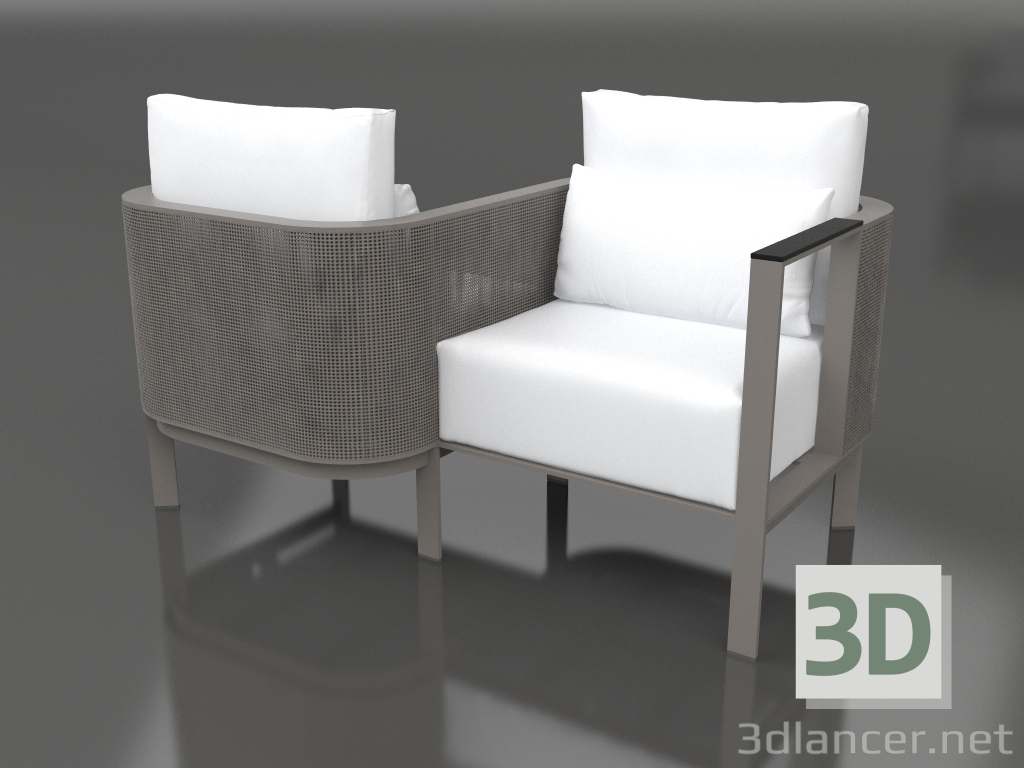 3D Modell Tu&Yo Sofa (Quarzgrau) - Vorschau