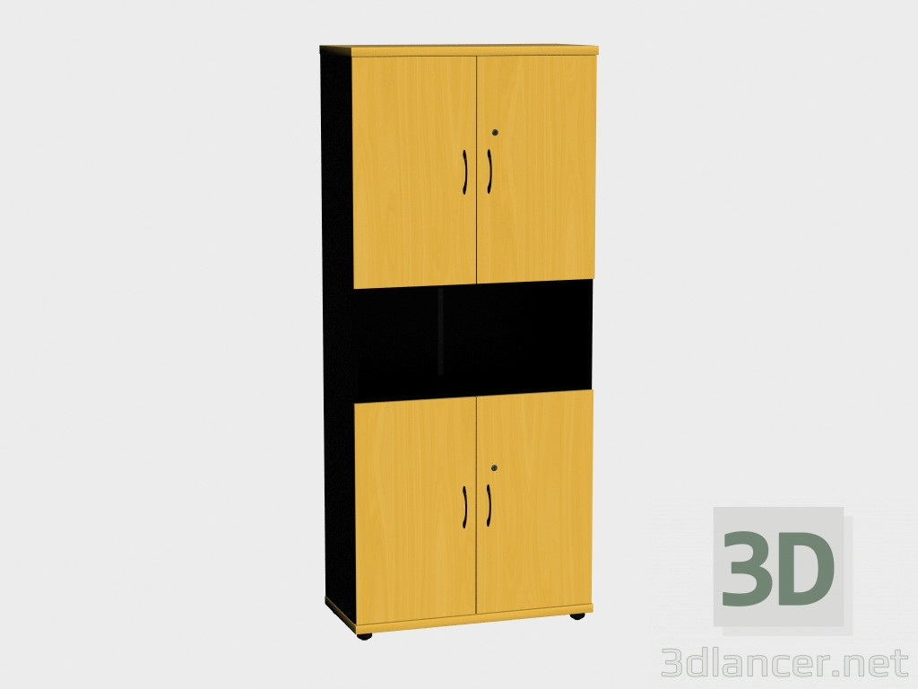 modèle 3D Armoire Mono Suite (R5S22) - preview