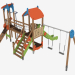 3d model Complejo de juegos para niños (V1204) - vista previa