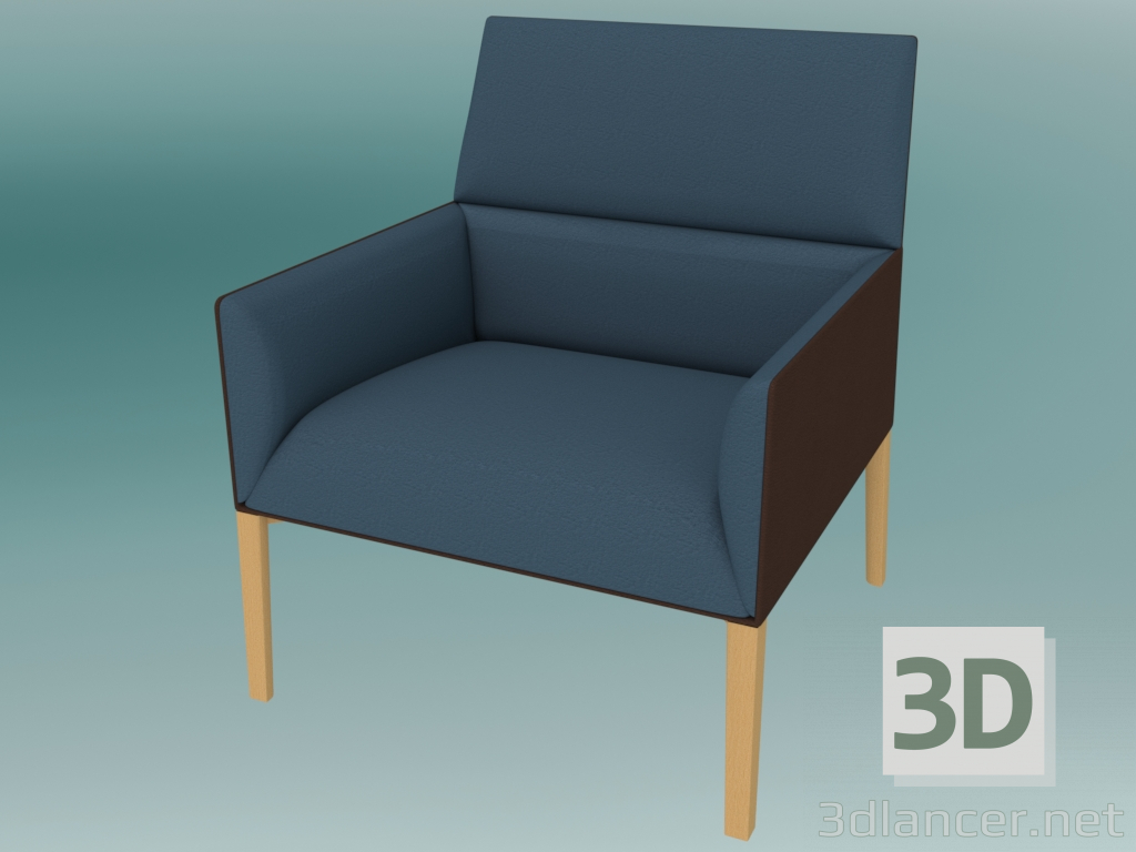3d model Armchair (A20HW) - preview