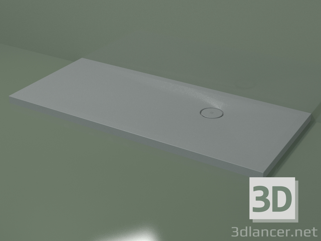modèle 3D Receveur de douche (30UBС113, Silver Grey C35, 160 Х 70 cm) - preview