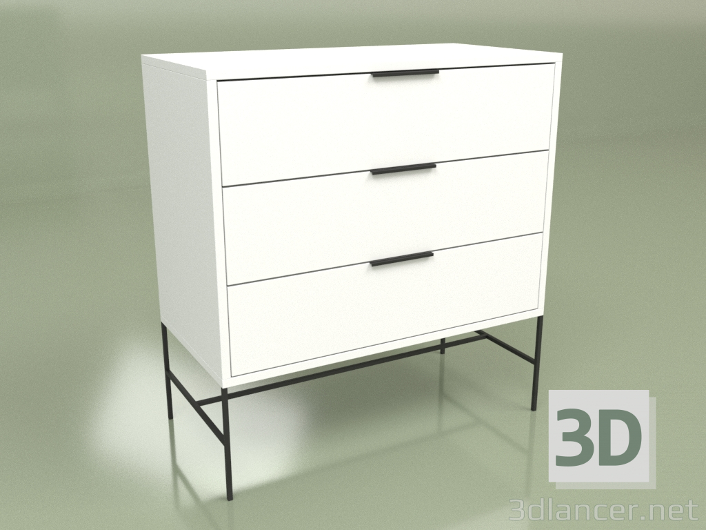 3d model Chest of drawers TSD4.2 01 - preview
