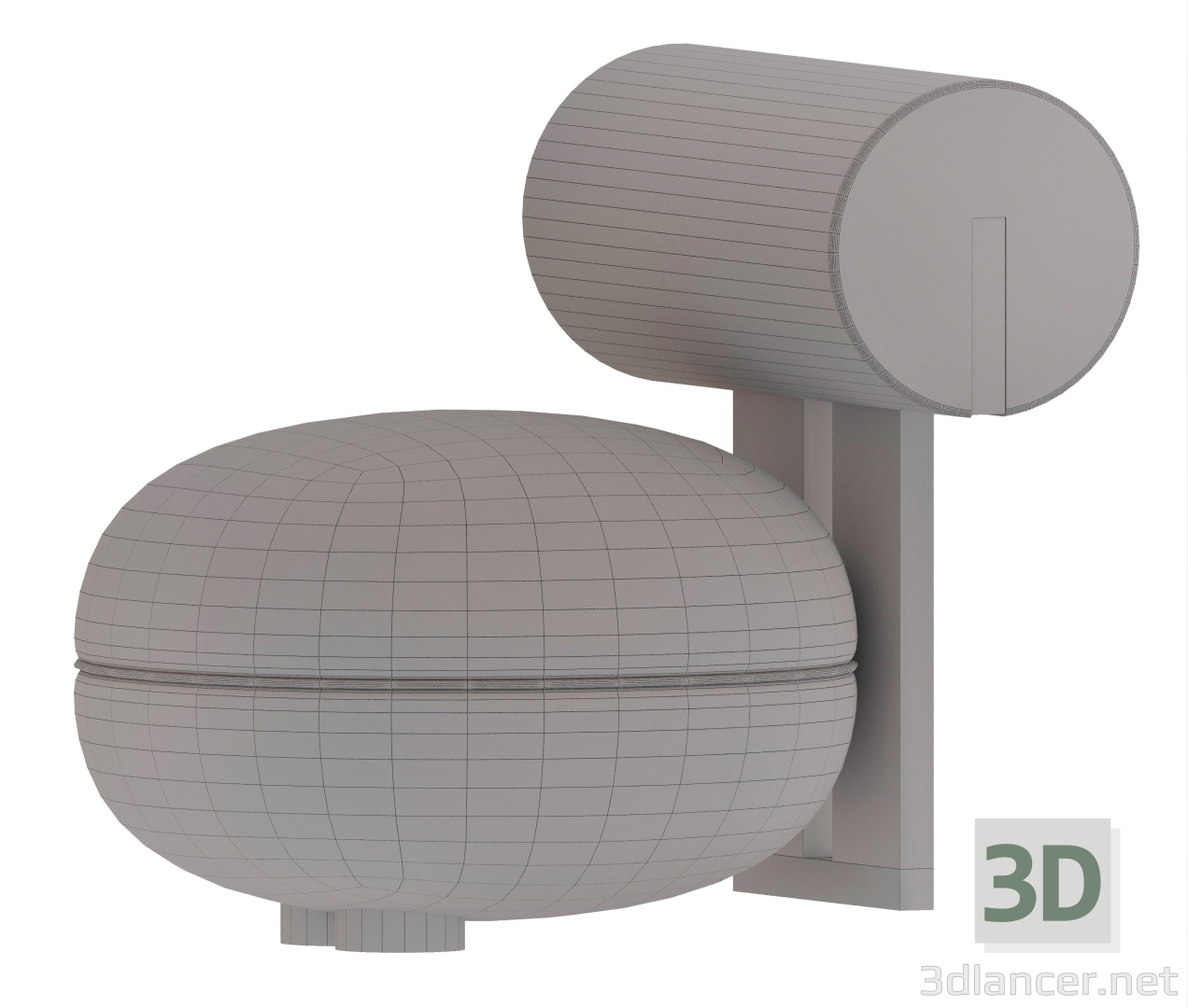 3D koltuk NORR11 HIPPO modeli satın - render