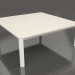 modello 3D Tavolino 94×94 (Grigio agata, DEKTON Danae) - anteprima