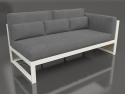 Modular sofa, section 1 right, high back (Agate gray)