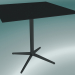 3d model Table MISTER X (9511-01 (80x80cm), H 73cm, black, black) - preview