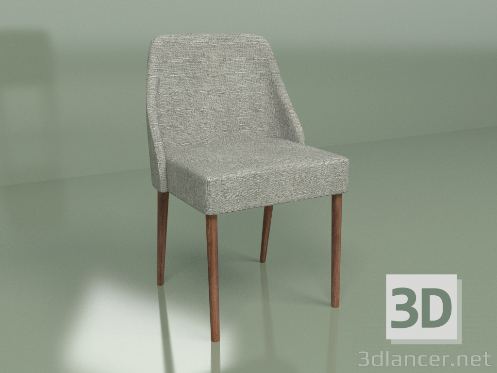 modèle 3D Chaise Shino (gris) - preview