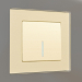 3d model Single-key switch with backlight (champagne) - preview