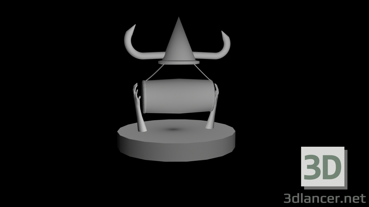 modello 3D di Bastar Art comprare - rendering