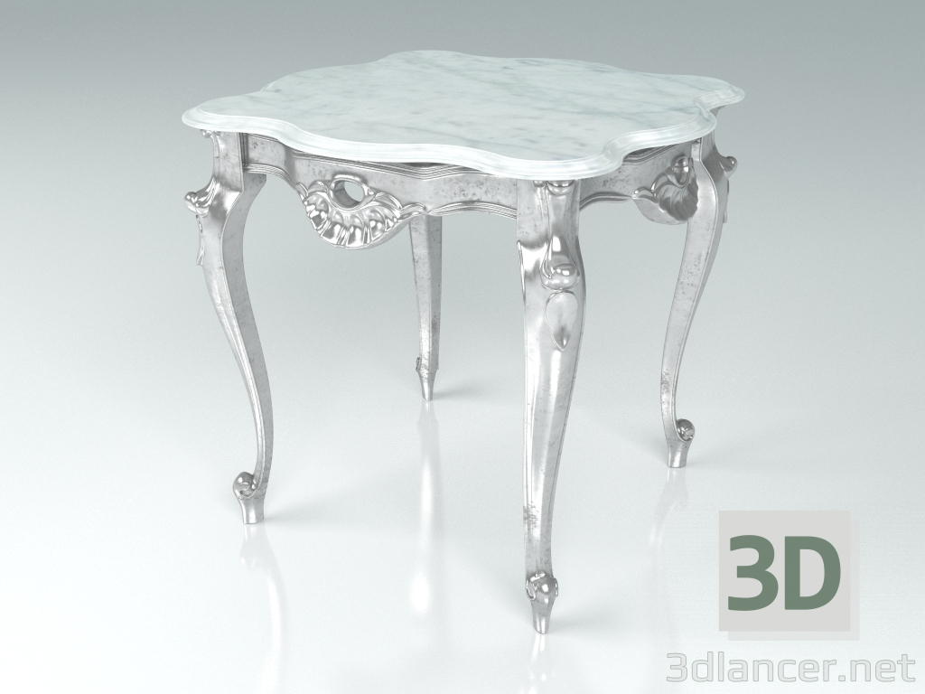 3d модель Квадратний столик (арт. 12618) – превью