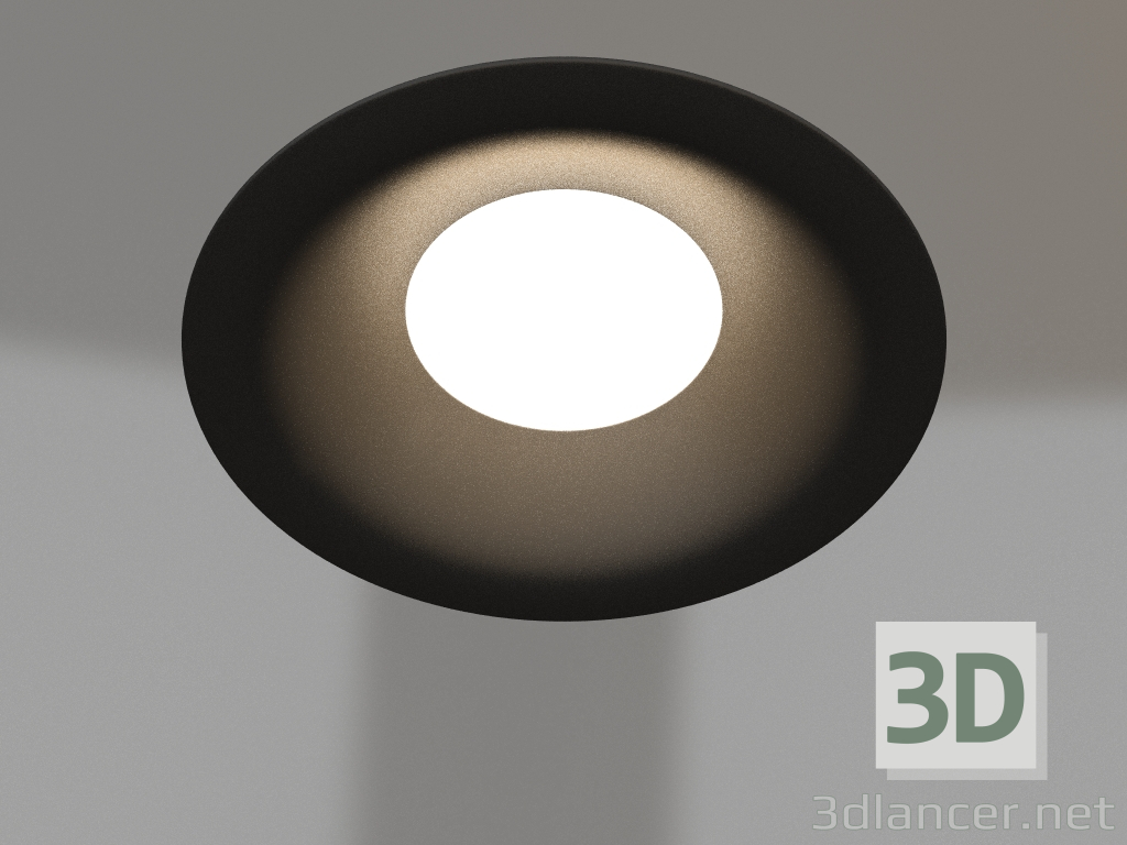 3D Modell Lampe MS-BLIZZARD-BUILT-R215-20W Day4000 (BK, 100 Grad, 230V) - Vorschau