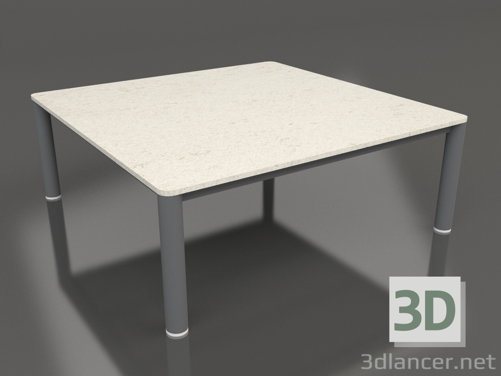 modèle 3D Table basse 94×94 (Anthracite, DEKTON Danae) - preview