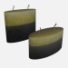 3d model Scented candles in art deco candle Parfume media - preview