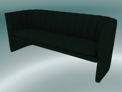 Sofa triple Loafer (SC26, H 75cm, 185x65cm, Velvet 1 Forest)