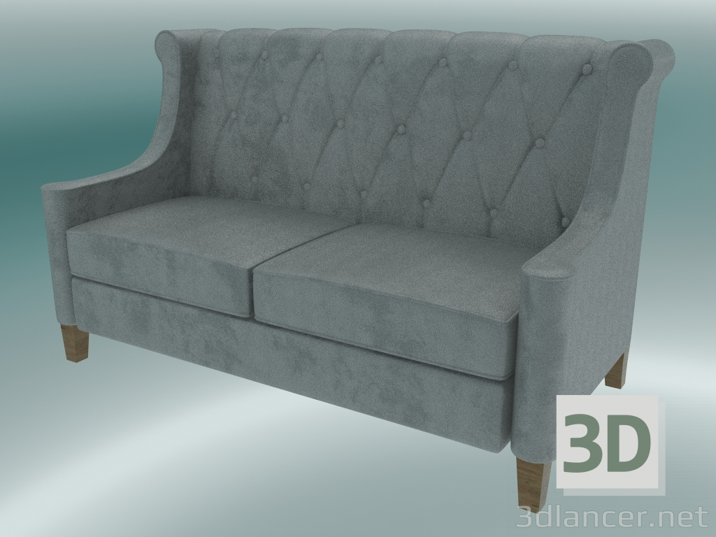 modèle 3D Sofa Barister (Gris) - preview