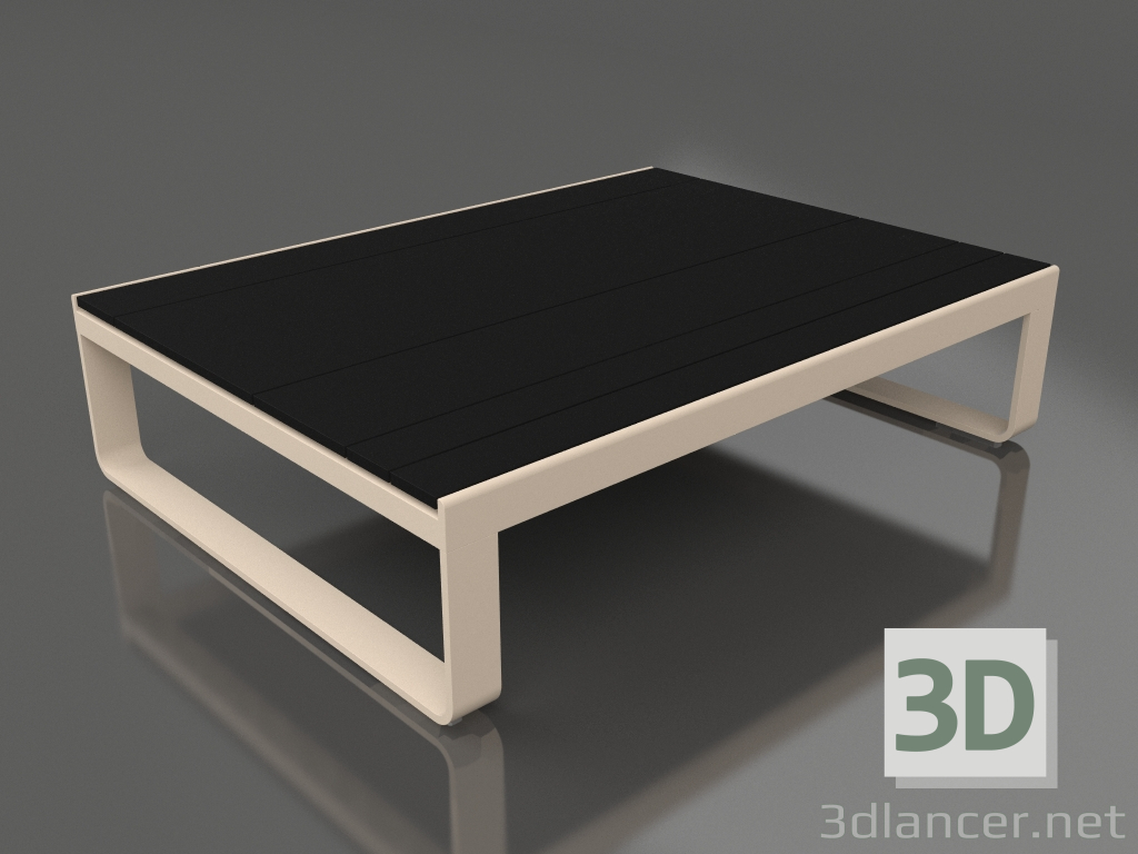 3d model Coffee table 120 (DEKTON Domoos, Sand) - preview