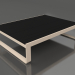 modello 3D Tavolino 120 (DEKTON Domoos, Sabbia) - anteprima