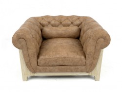 Sessel Cocoon Chesterfield BLEU nature