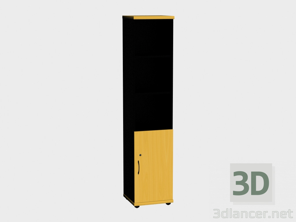 modello 3D Armadio Mono Suite (R5W02) - anteprima