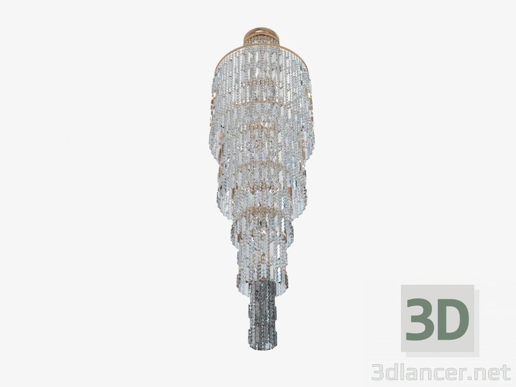 modèle 3D Lustre NIAGARA (DIA003-PT50-G) - preview