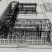 modèle 3D de Ecole soviétique des années 60 n ° 28 à Korkino acheter - rendu