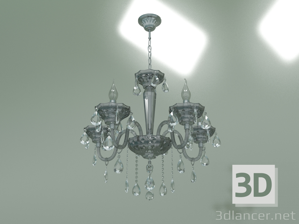3d model Hanging chandelier 309-5 - preview
