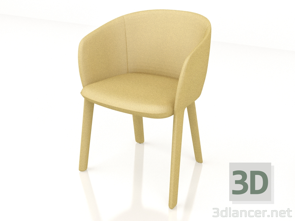 3D modeli Sandalye Grace GRP6 - önizleme