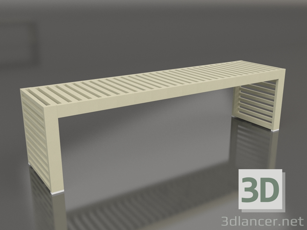 3d model Bench 161 (Gold) - preview
