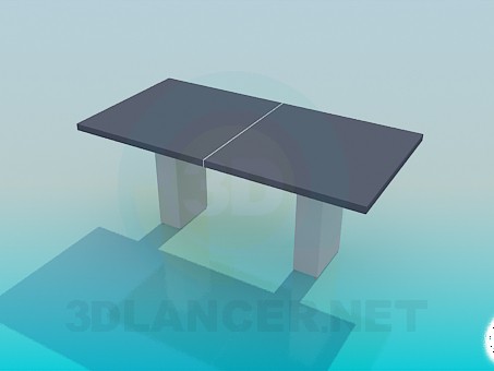 3d модель Стол для офиса – превью