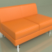 3D Modell Section Evolution 2-Sitzer (Oranges Leder) - Vorschau
