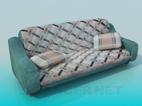3D Modell Sofa-High-Poly - Vorschau