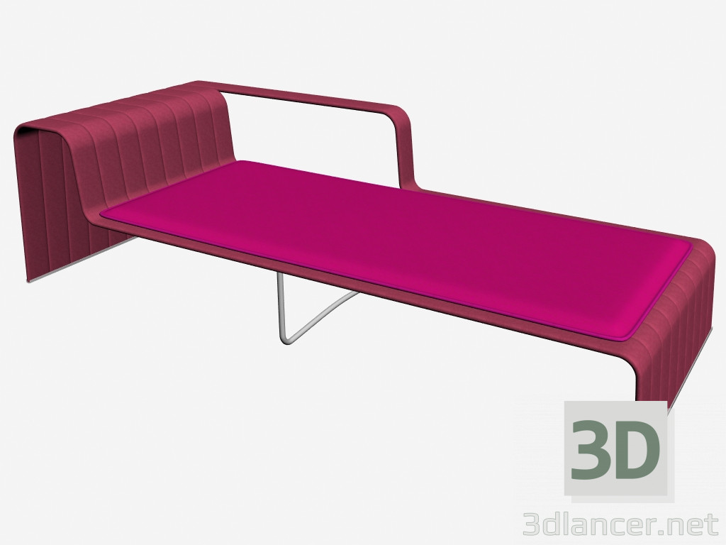 modèle 3D Chaise cadre B18MD - preview