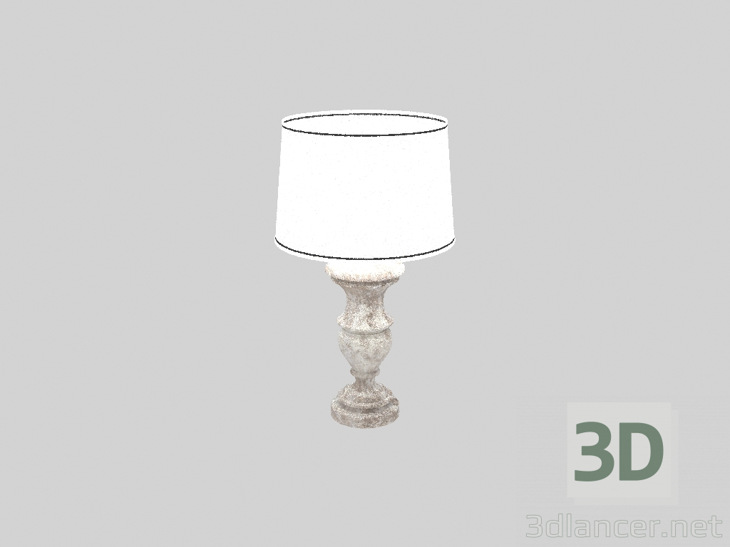 3d model Luz de mesa (modelo 1900) - vista previa