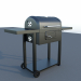 3d Barbecue model buy - render