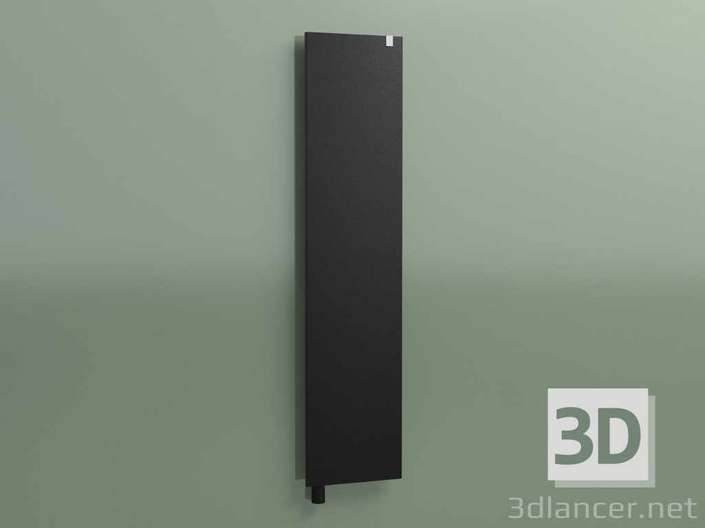 modèle 3D Radiateur Relax Power (1663 x 381, noir - RAL 9005) - preview