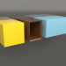 modèle 3D Lot d'étagères ST 06 (bois brun clair) - preview