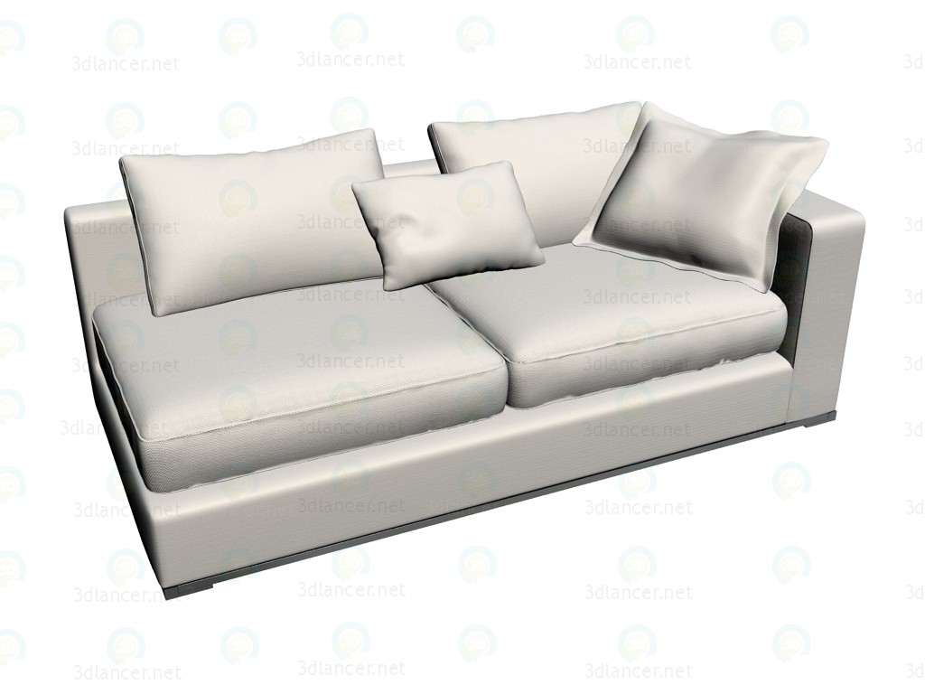 3D Modell Sofa-Einheit (Abschnitt) 2416DX - Vorschau