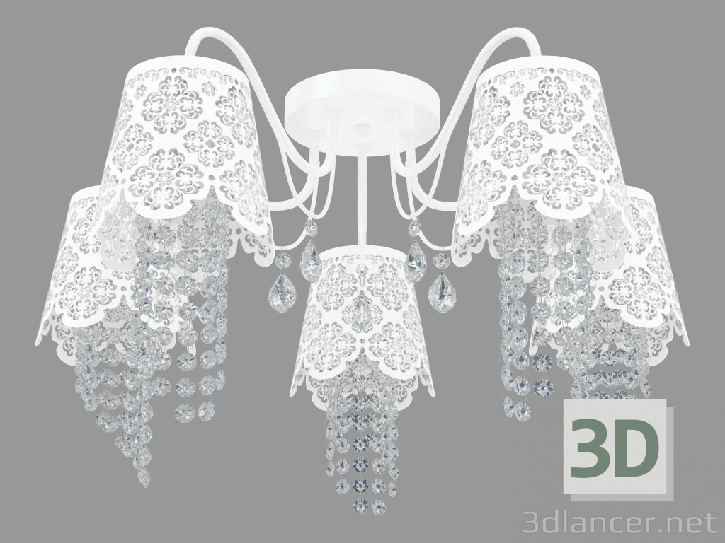 modello 3D Pauline Chandelier (472010405) - anteprima